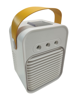 Klimatyzator klimator przenośny wentylator biurkowy nawilżacz USB biały