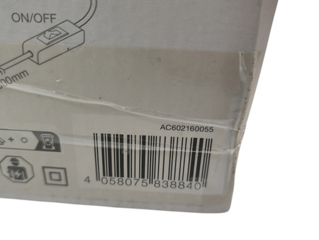 Oprawa ścienna dekoracyjna Straw Wall 2xE27 Ledvance