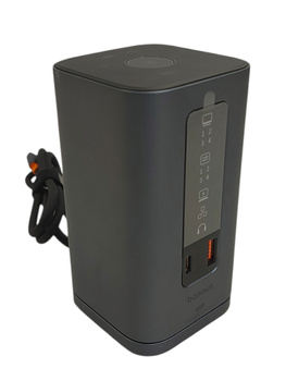 Stacja Dokująca Baseus Spacemate 11w1 USB-C 3 monitory 3 USB 10G RJ45 100W