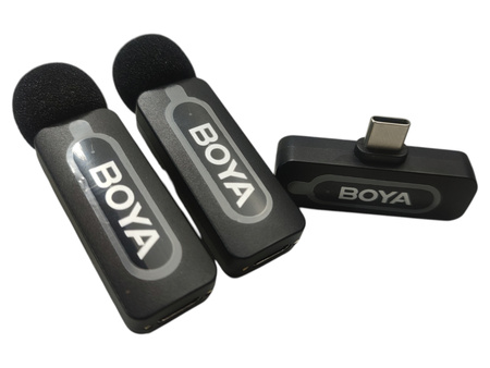 Bezprzewodowy system mikrofonowy BOYA BY-V20 2.0
