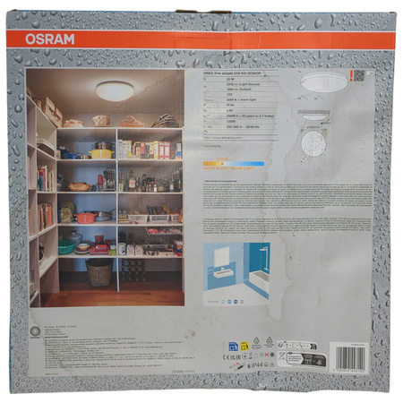 Plafon LED Ledvance Orbis 40cm 25W 3000K IP44 czujnik ruchu