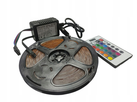 Taśma LED RGB 5W 5V 5m wielokolorowa