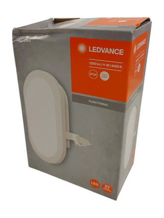 Lampa Ścienna LED BULKHEAD WT 1200lm 11W 4000K IP54 Zewnętrzna LEDVANCE