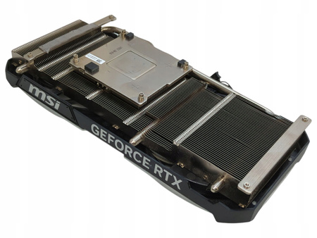 Chłodzenie karty graficznej NVIDIA MSI RTX 4070 Ventus 2X