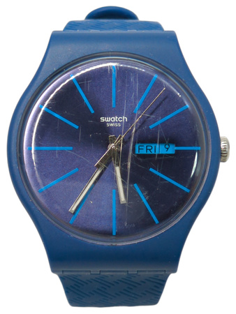 Zegarek unisex na silikonowym pasku SWATCH SR1130SW