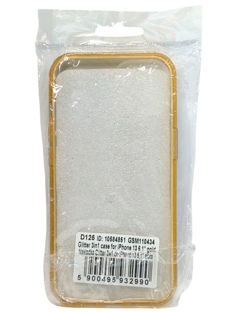 Etui Plecki do Iphone 13 złote CASE IPHONE 13