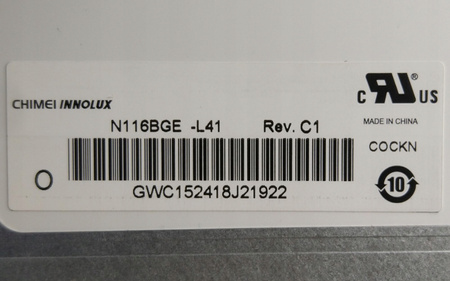 Matryca Innolux N116BGE -L41 11,6" 1366x768