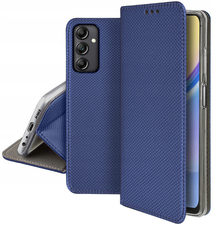Etui	z klapką do Samsung Galaxy A25 5G Magnetic Case granatowe