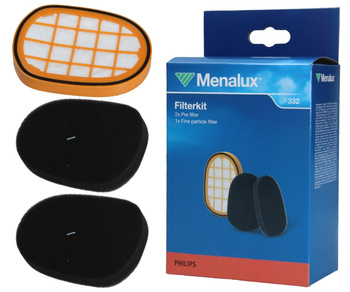 ZESTAW FILTRÓW DO ODKURZACZA Philips XC8149 MENALUX F332