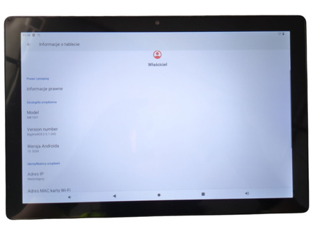 Tablet Moderness MB1001 SZARY