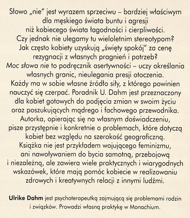 Moc słowa nie. Sztuka podejmowania decyzji Ulrike Dahm