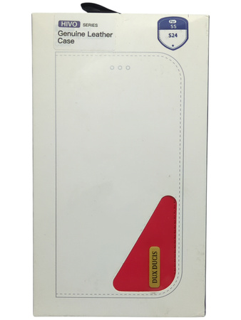 Pokrowiec Dux Ducis Hivo Etui z klapką do Samsung Galaxy S24 czerwone