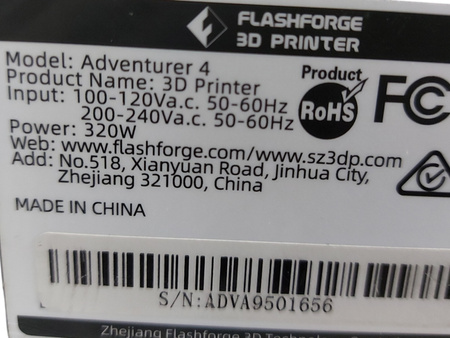 Drukarka 3D Flashforge Adventurer 4