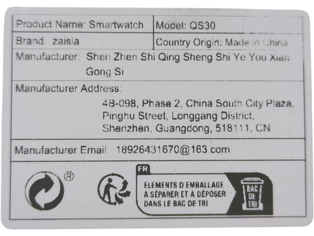 SMARTWATCH QS30 1,85 CALA HD TĘTNO CIŚNIENIE KRWI SPO2 SUPER MENU