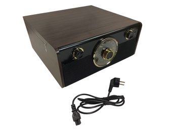 Gramofon VICTROLA RETRO VTA-240-MAHEU Ciemnobrązowy