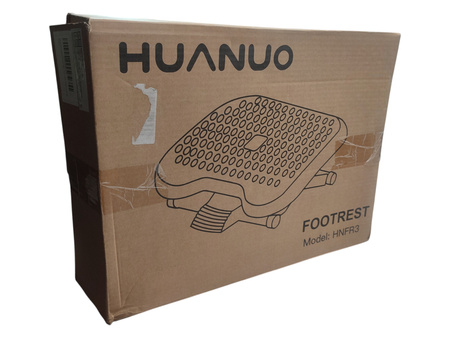 Podnóżek ergonomiczny Huanuo HNFR3 3 poziomy regulacji czarny
