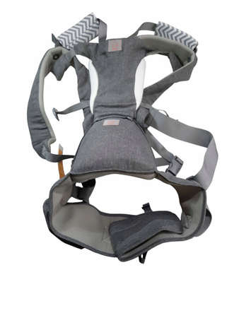 NOSIDEŁKO DZIECIĘCE 4W1 GAGAKU 0-12M PRZODEM I TYŁEM PAS BIODROWY