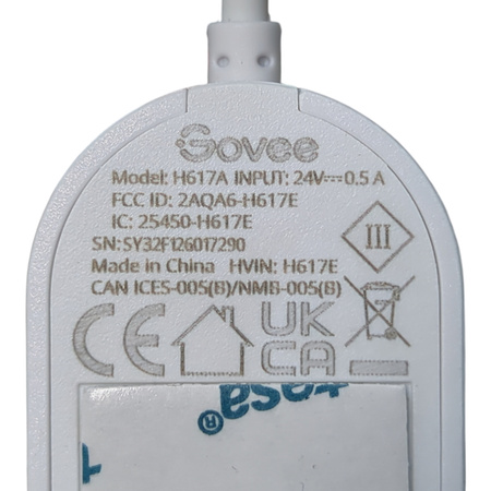 Taśma LED Govee H617A RGBIC 5m WiFi Bluetooth muzyka 16M kolorów