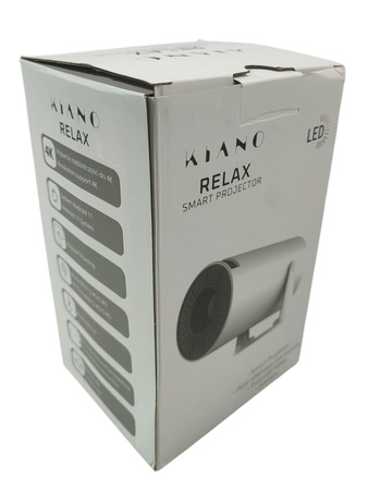 Projektor Kiano Relax 1280x800 WiFi Bluetooth 5 Airplay Android 11