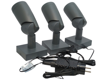 Ledvance Smart+ WiFi LED Spot Garden 14.5W 680lm RGBW 3000K zestaw 3 szt.