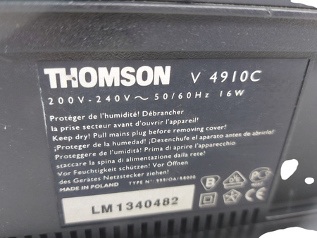 Magnetowid odtwarzacz VHS Thomson V4910C