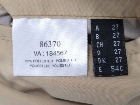 Kurtka męska PIERRE CARDIN Rozmiar 44 Beżowa