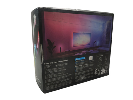 Taśma LED 2.4GHz Wi-Fi BT 350 lm/m Govee H61B8 RGBICWW Skyline Strip Light