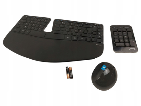 Zestaw Klawiatura + Mysz MICROSOFT Sculpt Ergonomic Desktop Czarny AZERTY