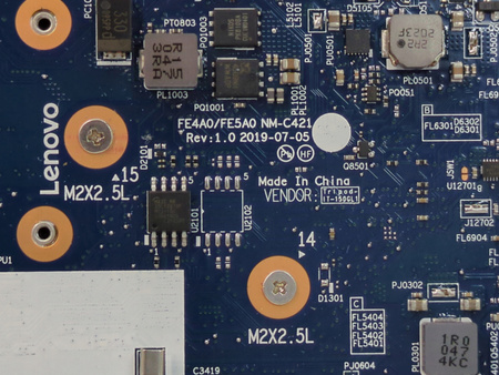 Płyta główna laptopa Lenovo ThnkPad E14 NM-C421 Rev: 1.0