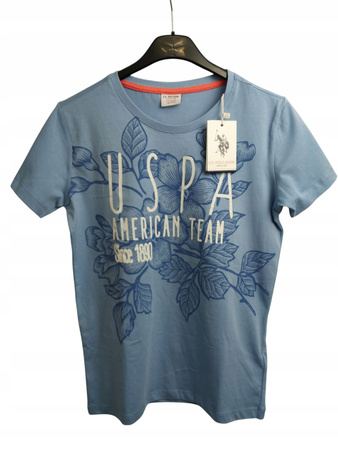 T-SHIRT U.S. POLO ASSN. ROZMIAR 146-152 NIEBIESKI