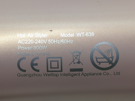 Suszarko-lokówka 5w1 WT-638 800W do stylizacji włosów