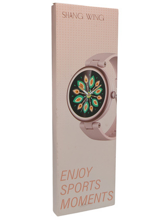 Zegarek Damski Smart Watch Fitness Sport Monitor Tlenu Trener SHANG WING