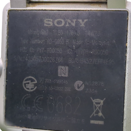 SmartWatch Sony 2 SW2 Metal srebrny