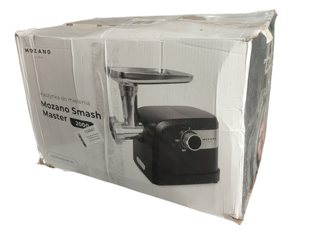 Maszynka do mielenia mięsa Mozano Smash Master 2000 czarna 800 W