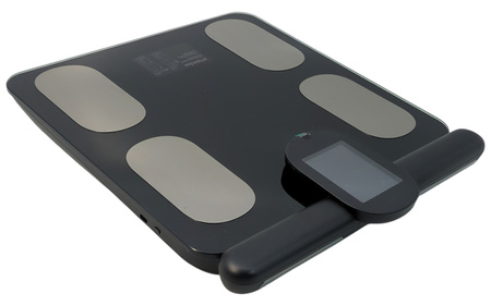 Waga łazienkowa Smart Body Fat Scale FG2305ULB czarna szkło 180 kg