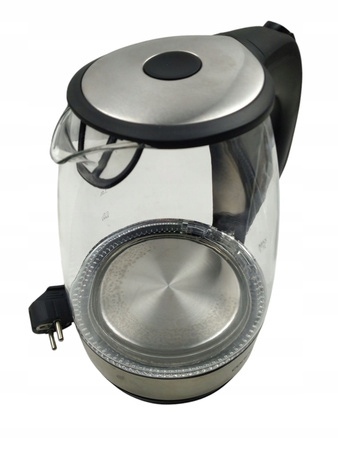 CZAJNIK ELEKTRYCZNY CONCEPT SZKLANY 1,7L RK 4030 LED