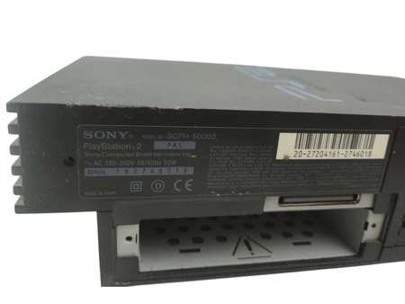 Konsola Sony PlayStation 2 Classic FAT Czarna SCPH-50003