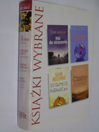 Książki Wybrane Nic do stracenia. Nie powiesz nikomu?. Testament