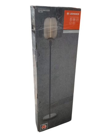 Lampa podłogowa dekoracyjna Ledvance E27 1x20W czarna