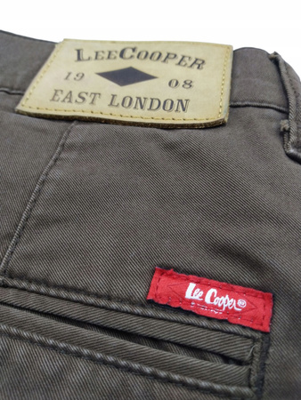 SPODNIE JEANS MĘSKIE LEE COOPER ROZMIAR 32/32 BRĄZOWE
