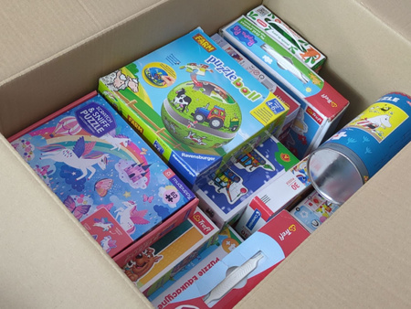 Puzzle Box 19 sztuk Mix Tytułów Motywów