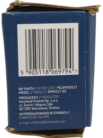 PRZECHYŁOMIERZ NITEO DIM0117-25