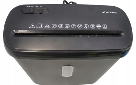 NISZCZARKA DO PAPIERU HYKKER 230274-DS BLACK 8 litrów