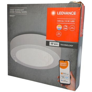 Plafon Ledvance SURFACE SMART+ WIFI 12W 83lm/W 3000-6500K - biały