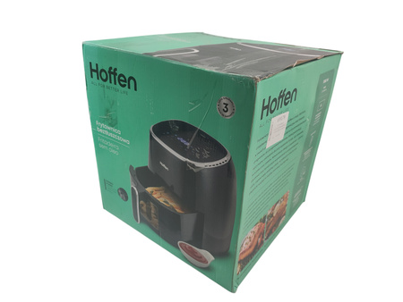 Frytkownica beztłuszczowa Hoffen AF-4379-B 1550 W 5 l Czarna