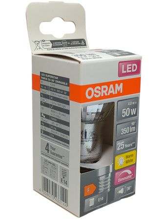 Żarówka OSRAM SPECIAL OVEN T 15 W 230 V E14 do piekarnika