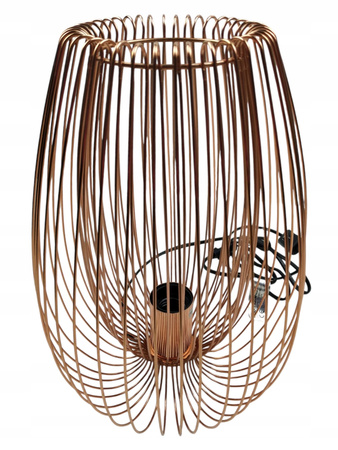 Lampa stojąca dekoracyjna GoodHome Dharug E27 miedź