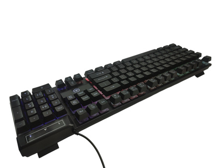 Klawiatura Yindiao K500 RGB przewodowa 104 klawisze membranowa