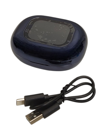 Słuchawki bezprzewodowe YYK-Q16 Pro Open-Ear Bluetooth 5.4 LCD IPX6 etui