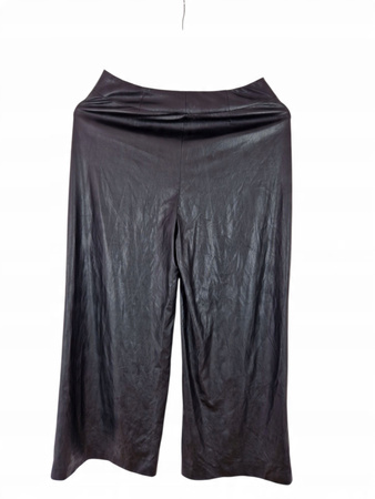 TRUE ROYAL Damskie Spodnie Skórzane / Imitacja Skóry Czarne 28-34